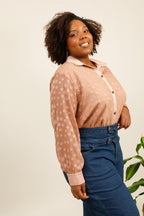 Plus size shirts i Stor Storlek