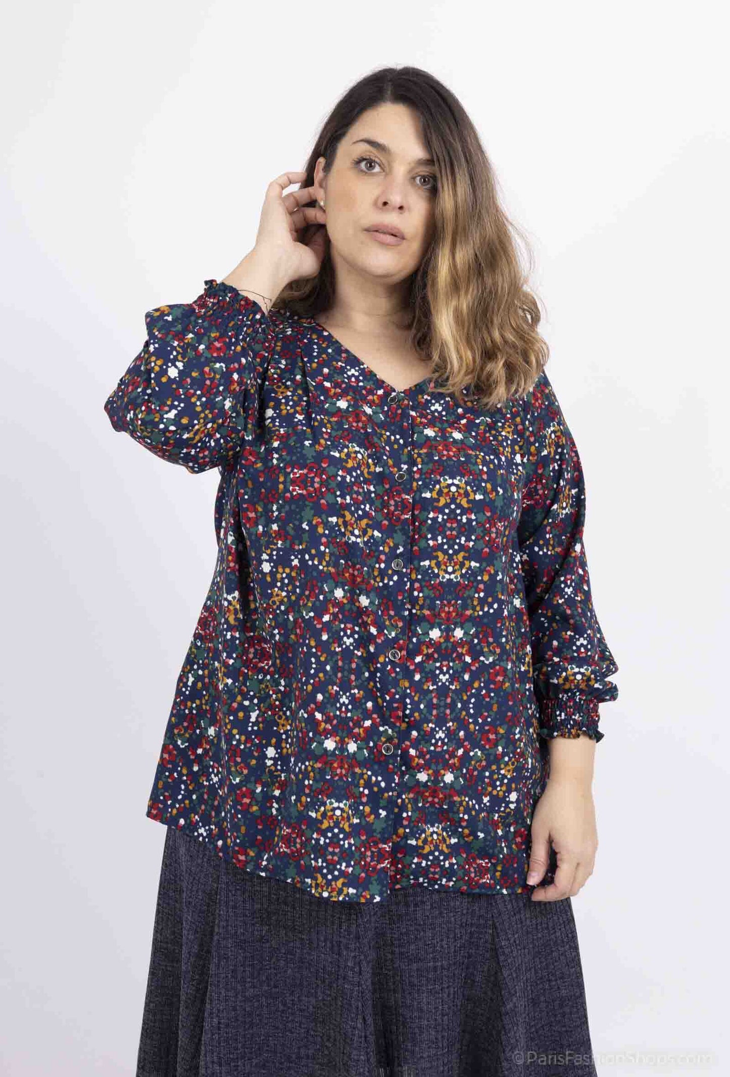 Plus Size printed shirts