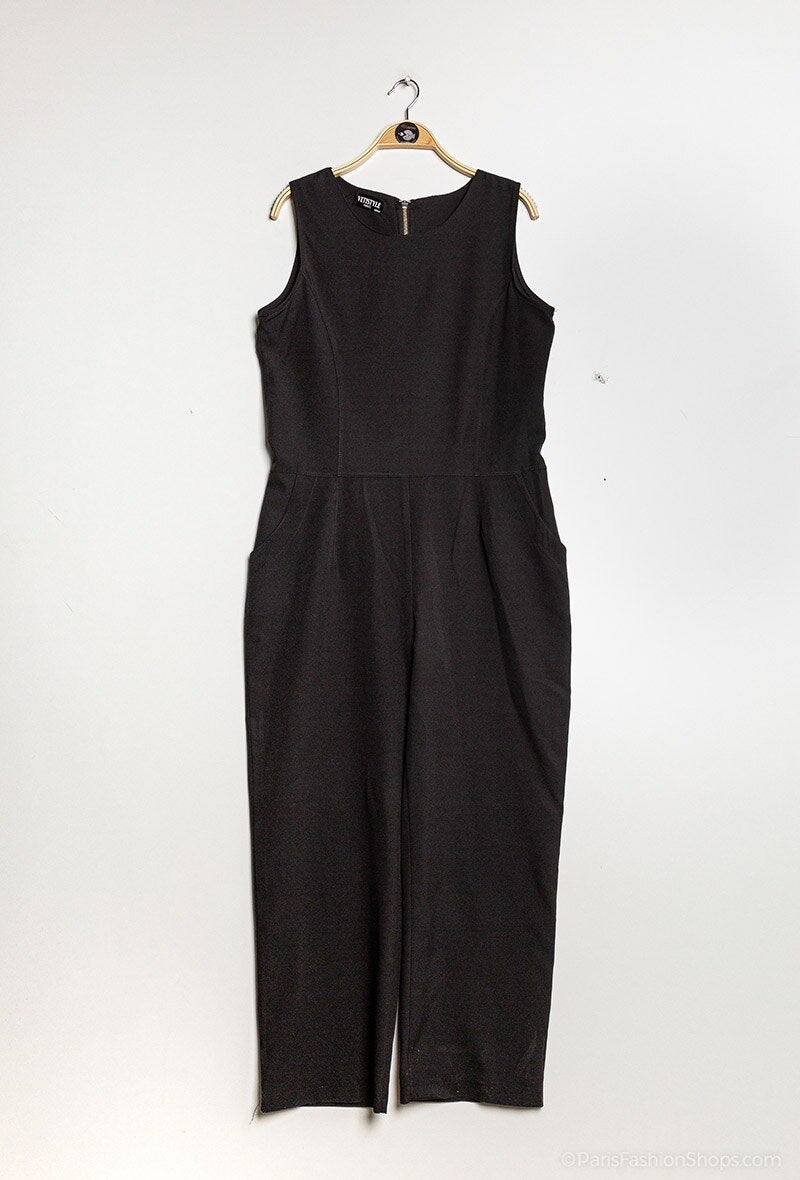 Plus Size Jumpsuit med dragkedja