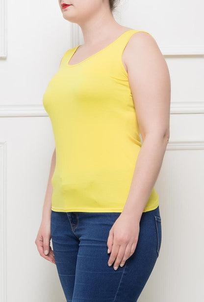 Plus Size Basic Tank Top