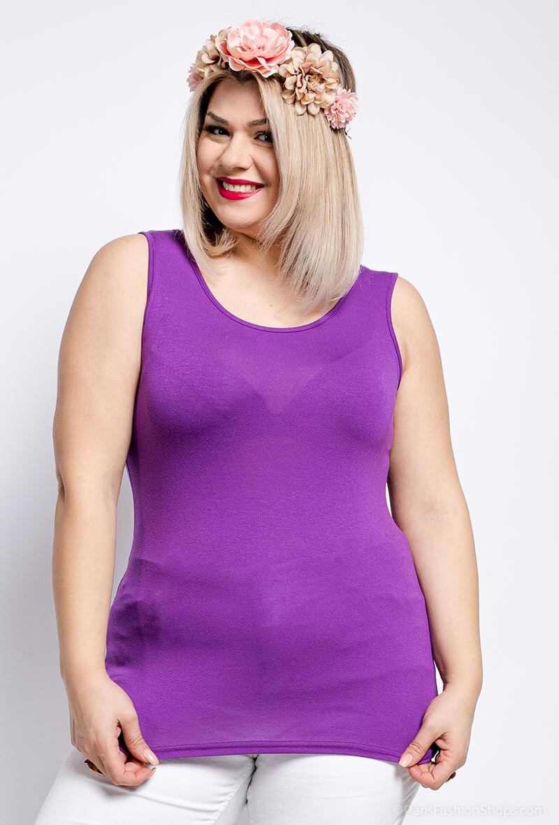 Plus Size Basic Tank Top