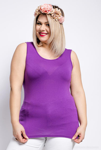 Plus Size Basic Tank Top