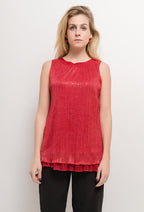 Plus Size Sequinned top