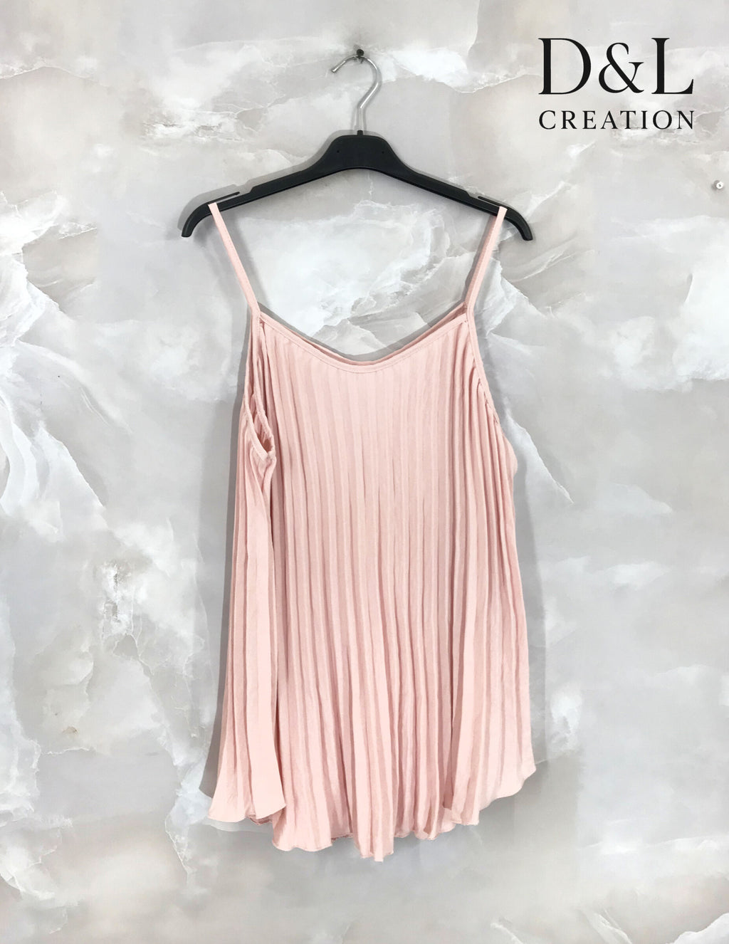 Fluid pleated tank top size 38 to 48 i Stor Storlek