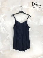 Plus Size Fluid pleated tank top size 38 to 48