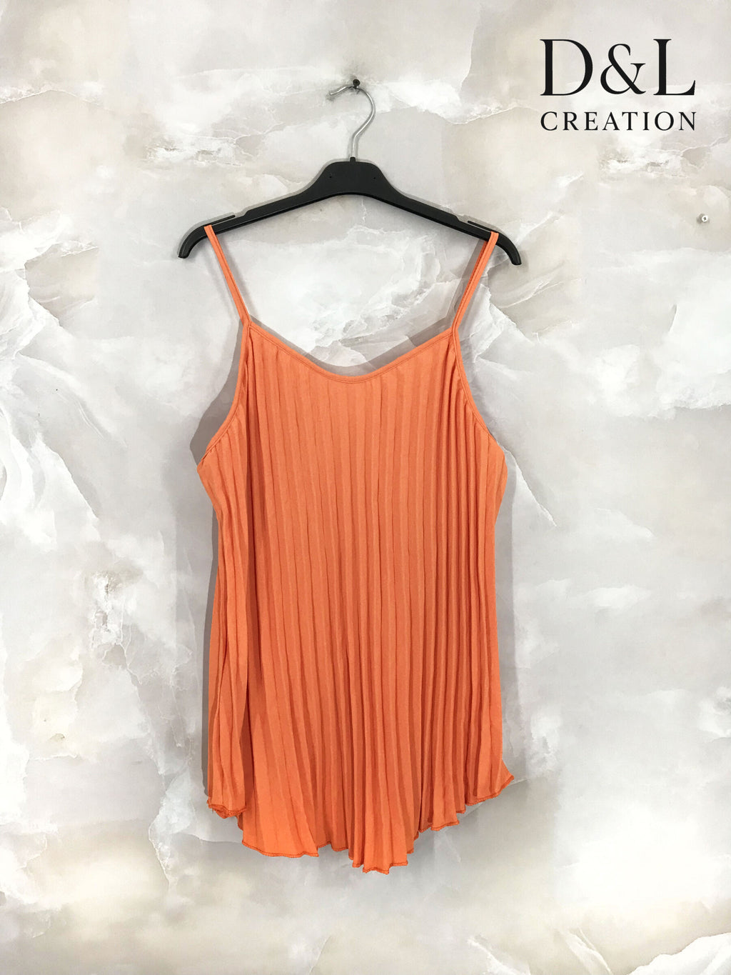 Fluid pleated tank top size 38 to 48 i Stor Storlek