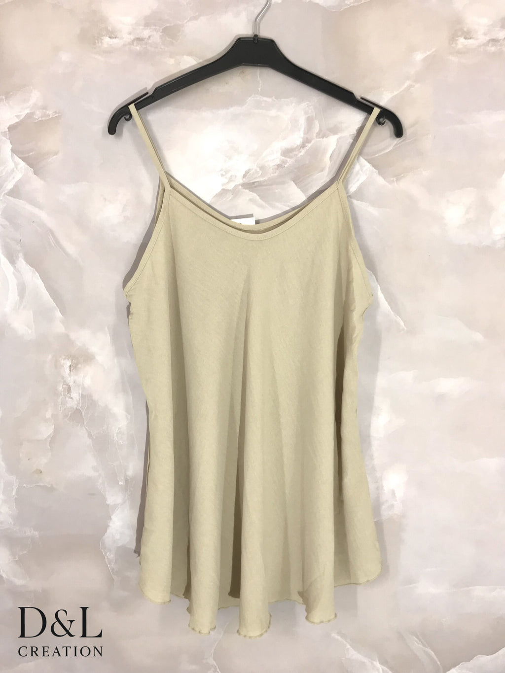 Plus Size Uni flared tank top T38 to T50