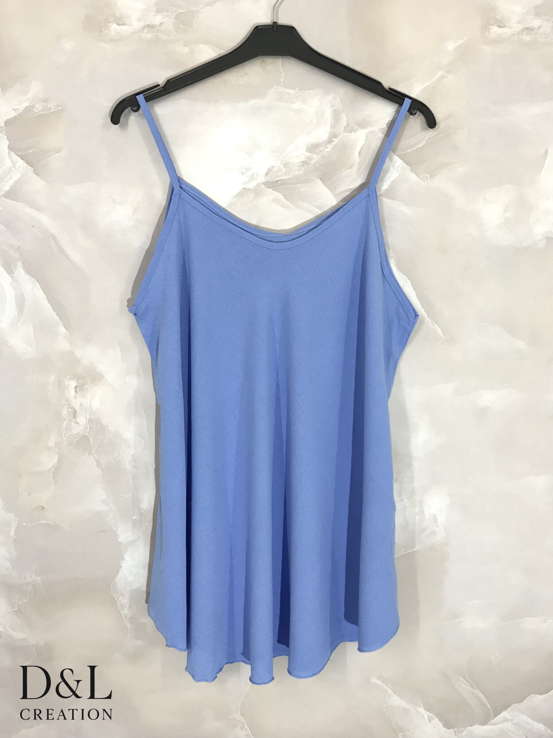 Plus Size Uni flared tank top T38 to T50