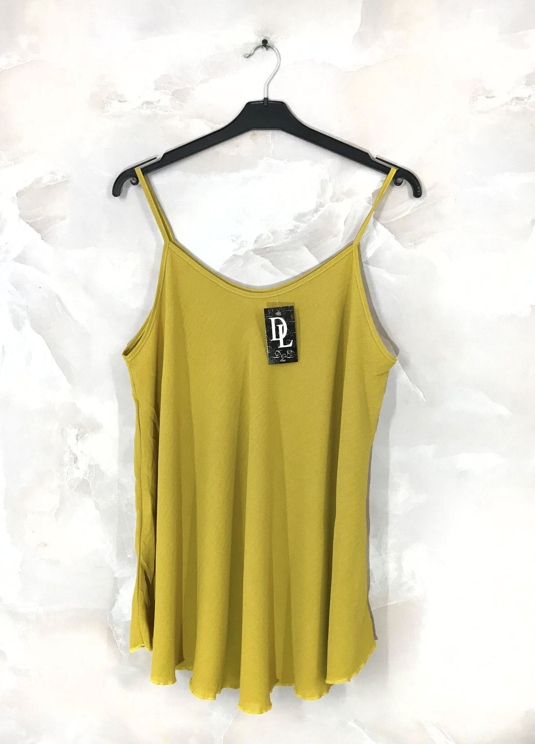 Plus Size Uni flared tank top T38 to T50