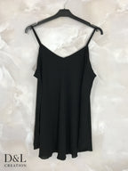 Plus Size Uni flared tank top T38 to T50