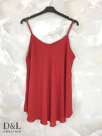 Plus Size Uni Flared Tank Top T38 till T50