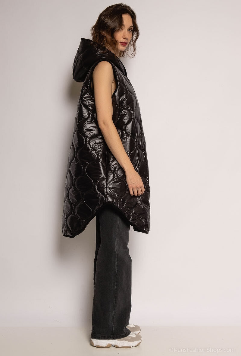 Plus Size Ärm- och Oversized Utejacka