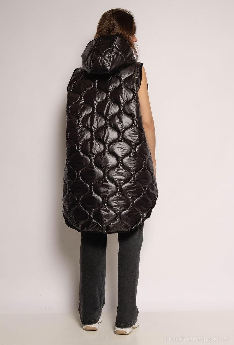 Plus Size Ärm- och Oversized Utejacka