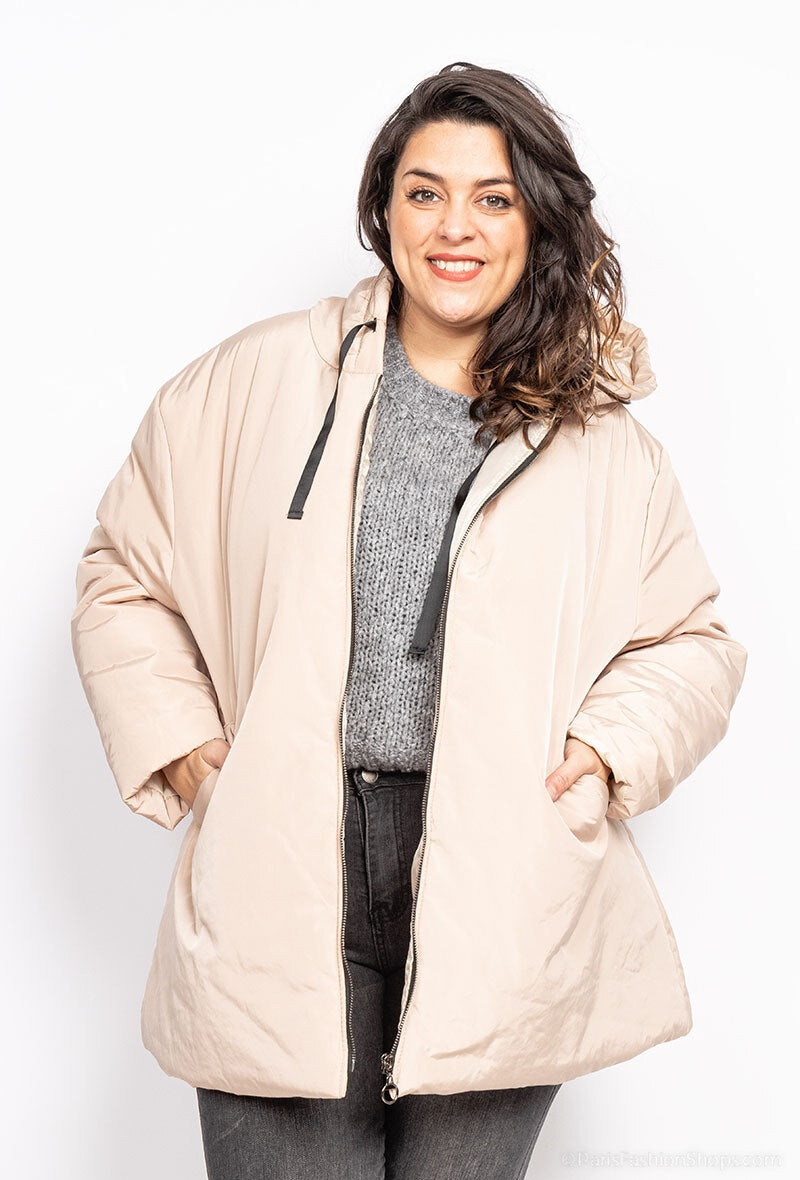 Plus Size Coat för Stiliga Damer