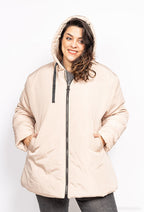 Plus Size Coat för Stiliga Damer