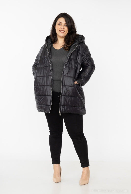 Plus Size Puffy Jacket