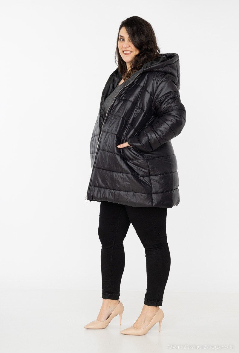Plus Size Puffy Jacket