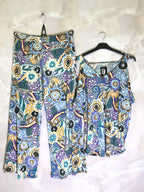 Plus Size Crystal Print Set