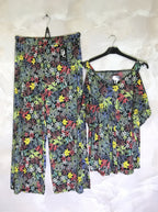 Plus Size Crystal Print Set