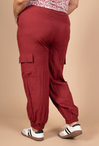 Plus Size Tunic och Byxor Set