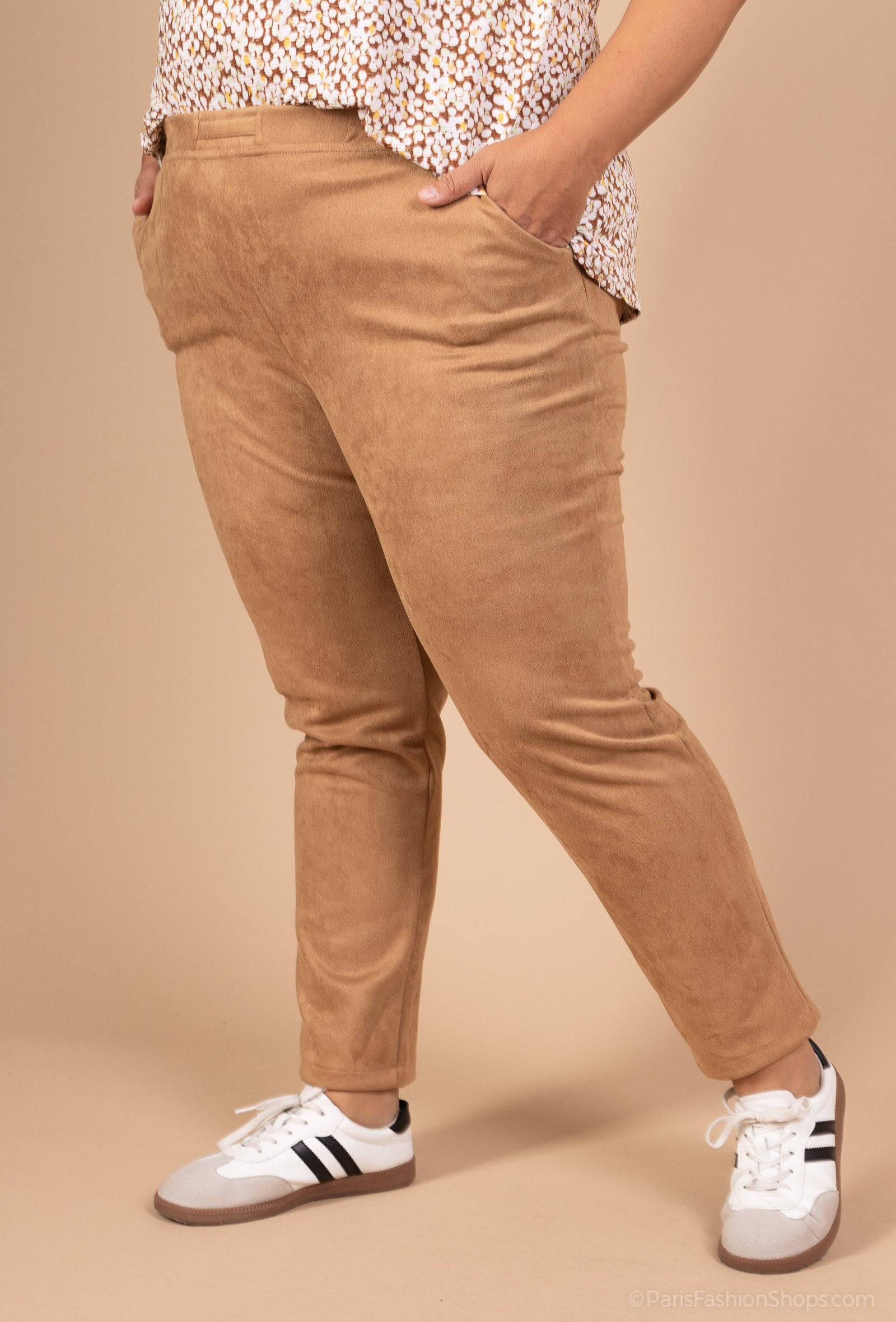 Plus Size Tunic and Pants Set