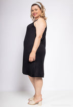 Plus Size Tank Top Klänning/Nattklänning
