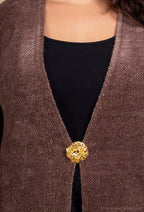 Plus size cardigan i Stor Storlek