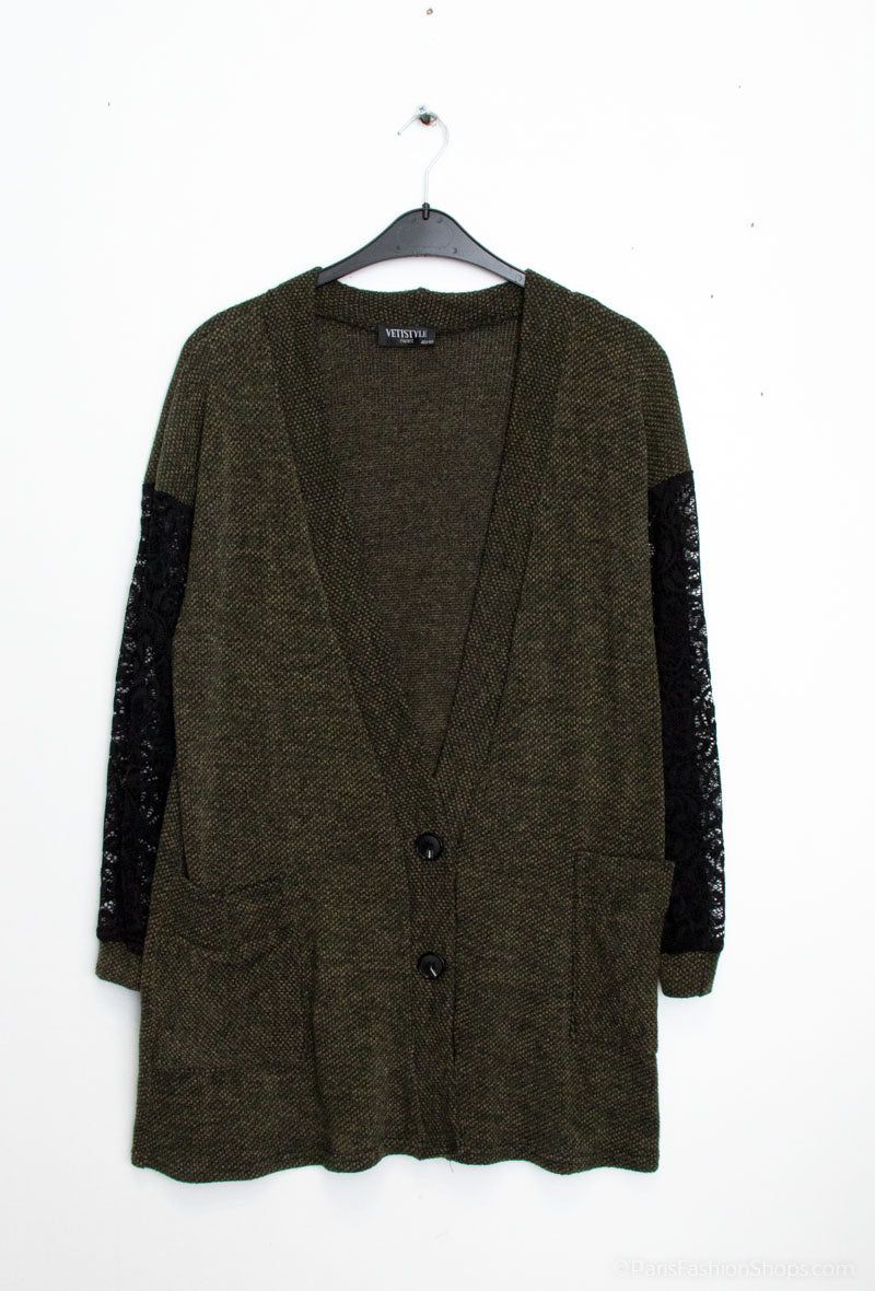 Plus Size Zippered vest