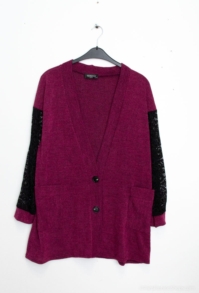 Plus Size Zippered vest