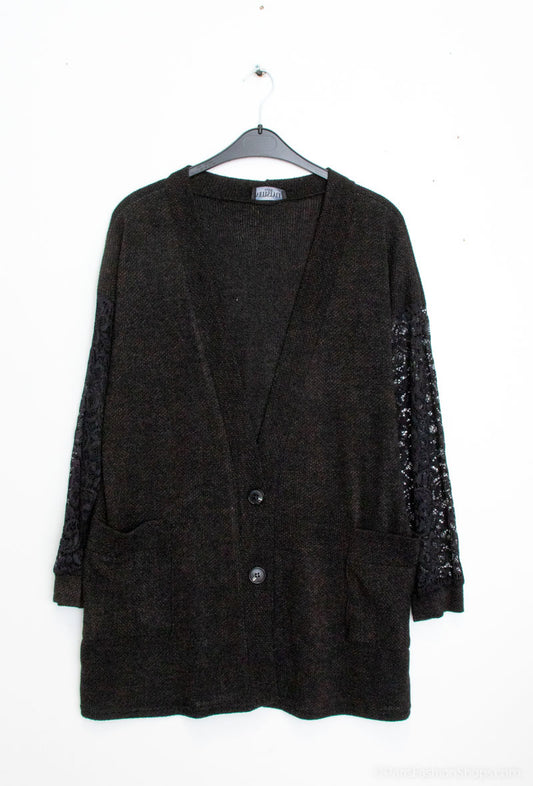 Plus Size Zippered Vest