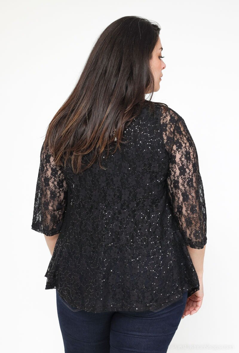 Plus Size Sequin Vest for Stylish Women