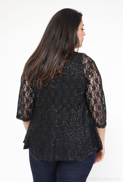Plus Size Sequin Vest for Stylish Women