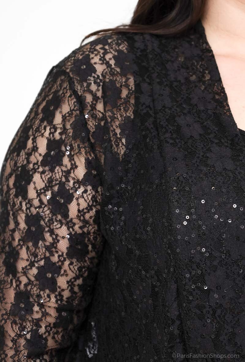 Plus Size Sequin Vest for Stylish Women