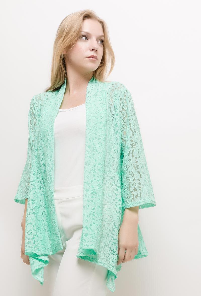 Plus Size Lace cardigan