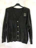 Plus Size Ultra Soft and Elastic V-Neck Cardigan