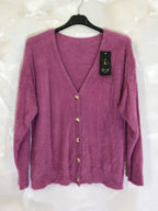 Plus Size Ultra Soft and Elastic V-Neck Cardigan