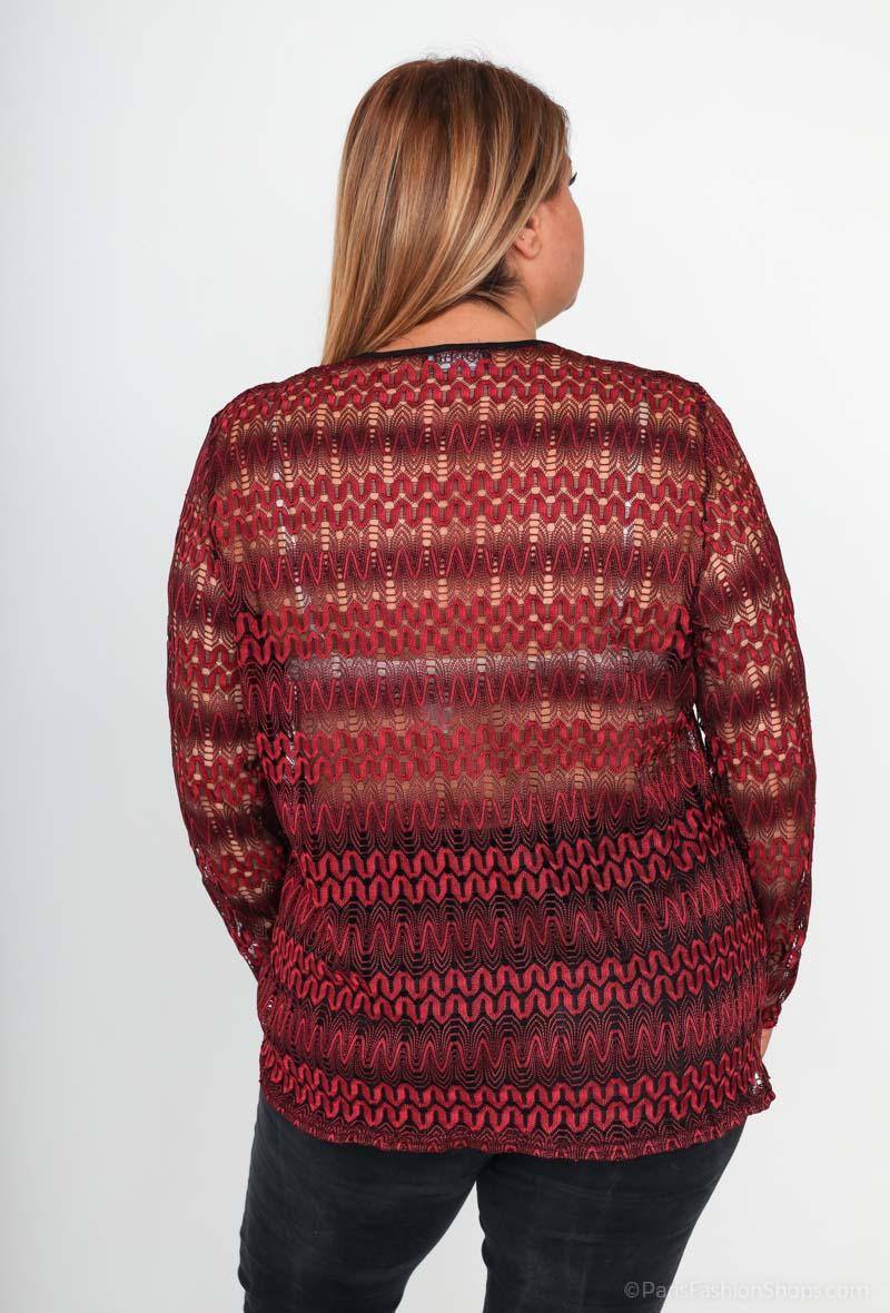 Plus Size Spetsväst