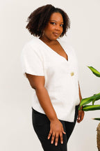 Plus size cardigan i Stor Storlek