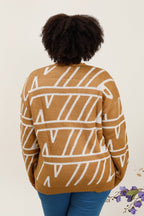 Plus size cardigan i Stor Storlek