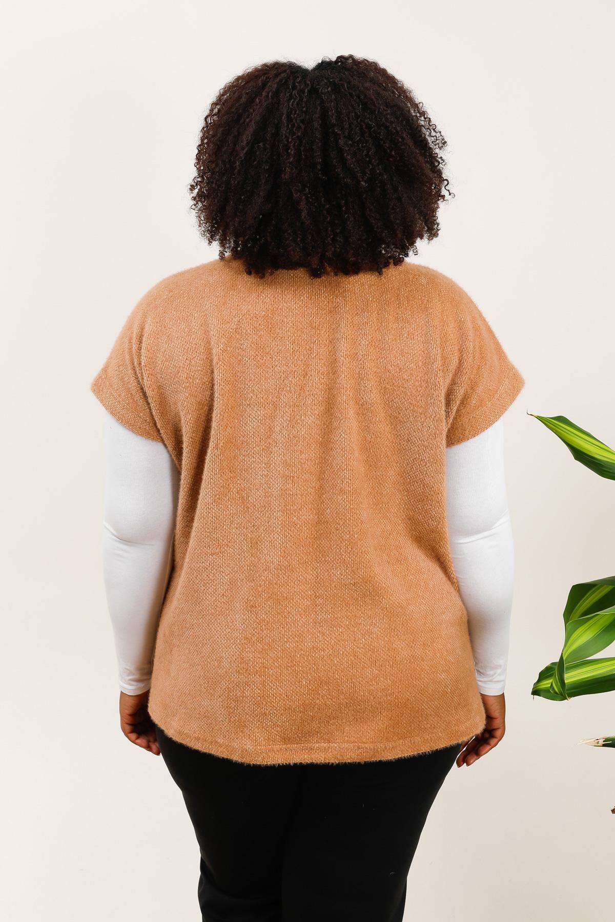 Plus size cardigan i Stor Storlek