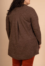 Elegant långline cardigan i Plus Size