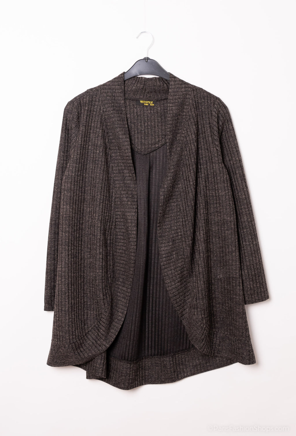Elegant longline cardigan i Plus Size