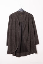 Elegant longline cardigan i Plus Size