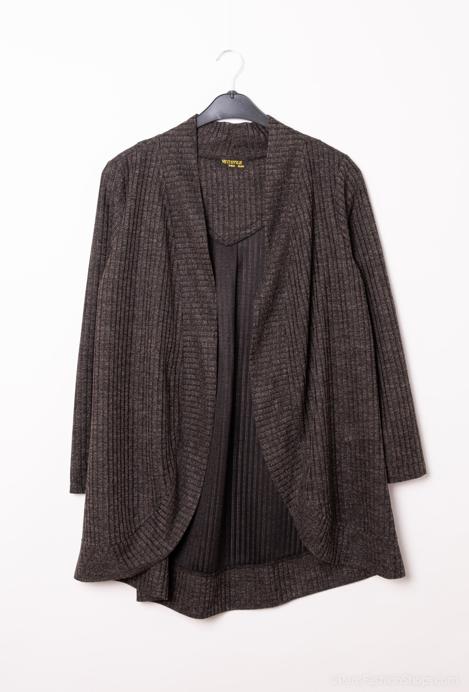 Elegant longline cardigan i Plus Size