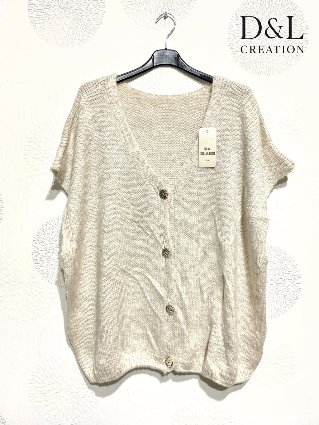 Plus Size Sleeveless knit vest in ultra soft knit T40 to T54