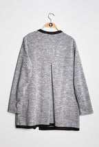Plus Size Zip Cardigan för Stiliga Kvinnor