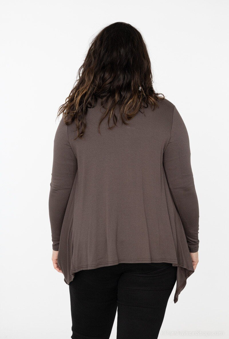 Plus Size Vest för Stiliga Kvinnor