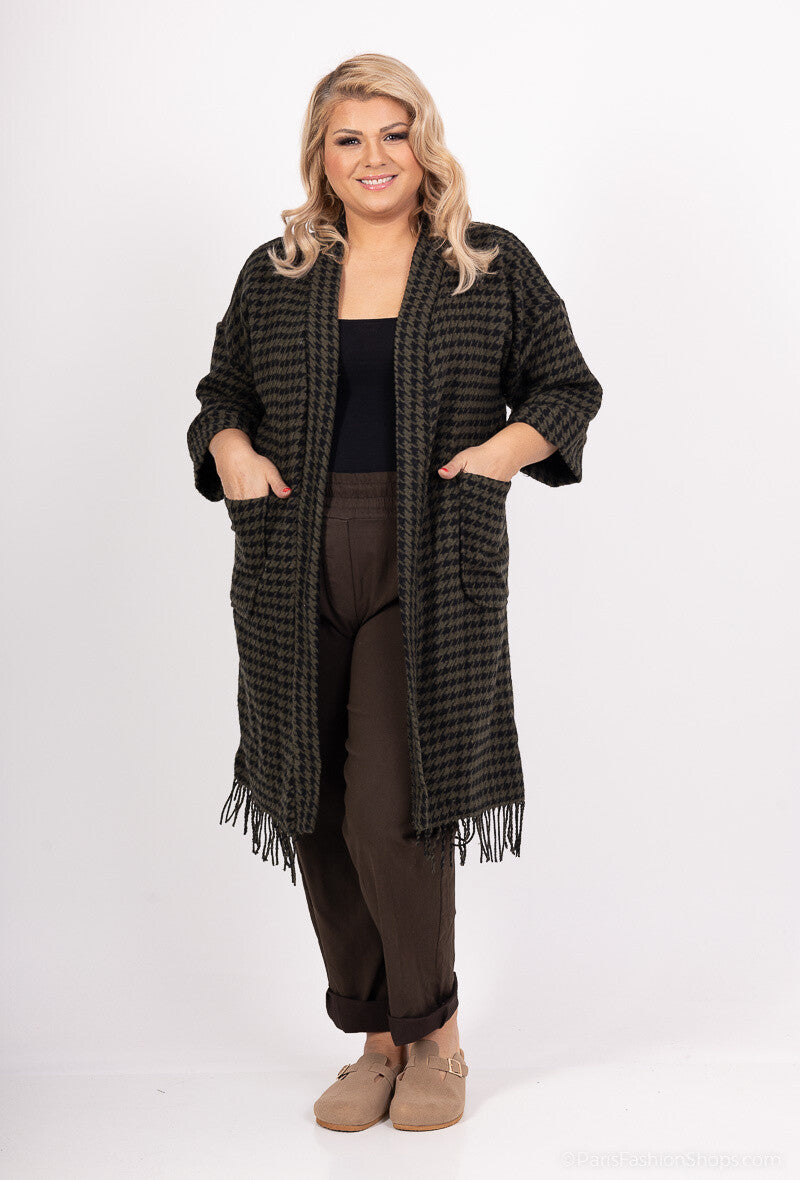 Plus Size Väst för Stora Kvinnoformer