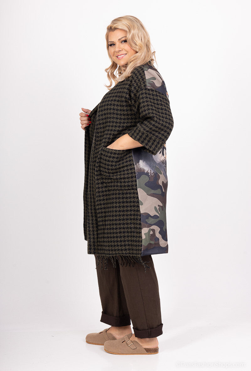 Plus Size Väst för Stora Kvinnoformer