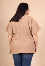 Plus size top i Stor Storlek
